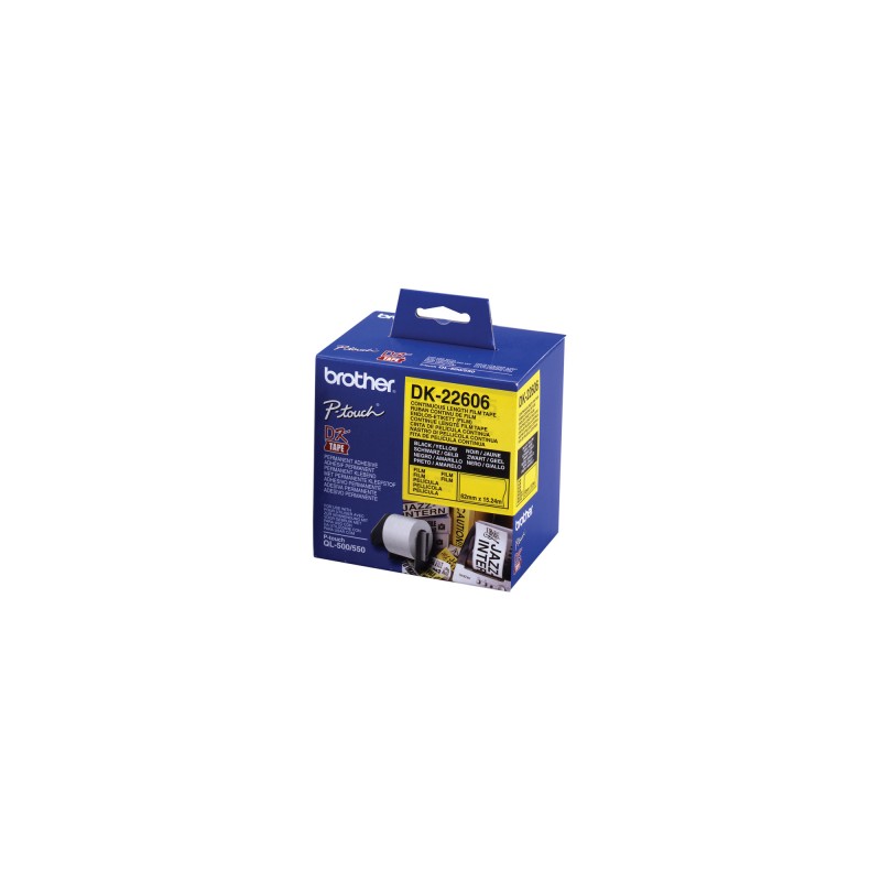 Brother DK22606 Yellow Roll