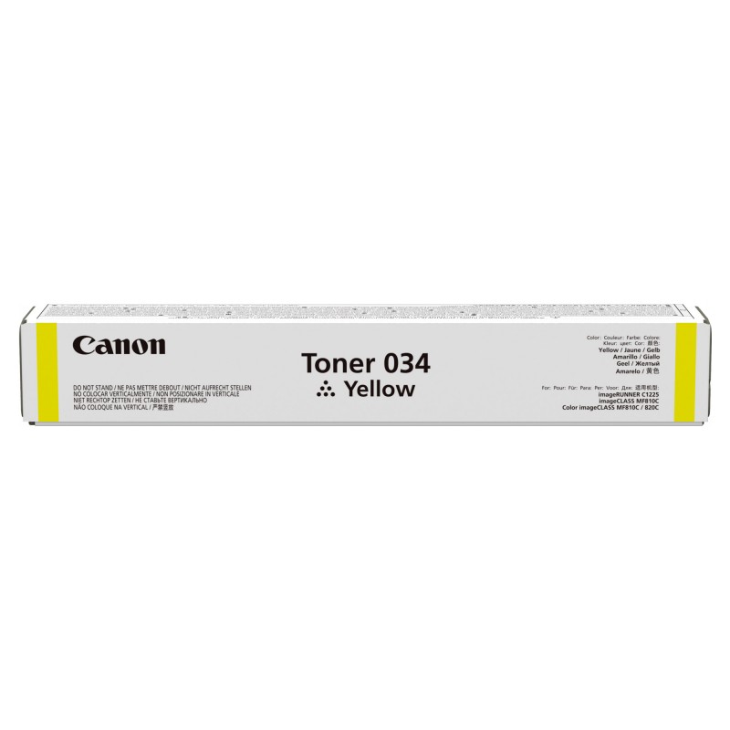 Canon CART034 Yellow Toner