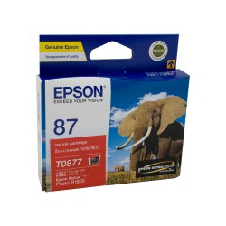 Epson T0877 Red Ink Cart