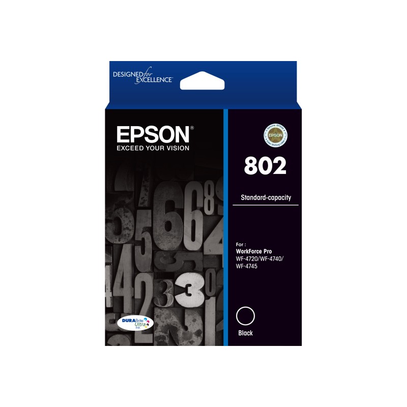 Epson 802 Black Ink Cart