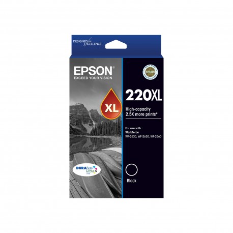 Epson 220XL Black Ink Cart