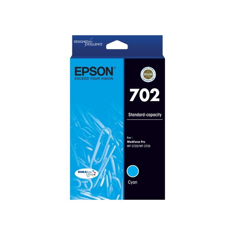 Epson 702 Cyan Ink Cart