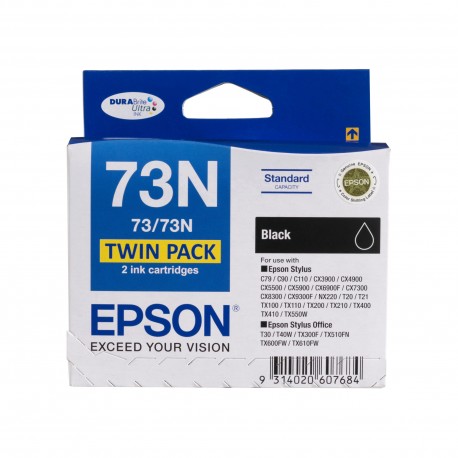 Epson 73N Black Twin Pack