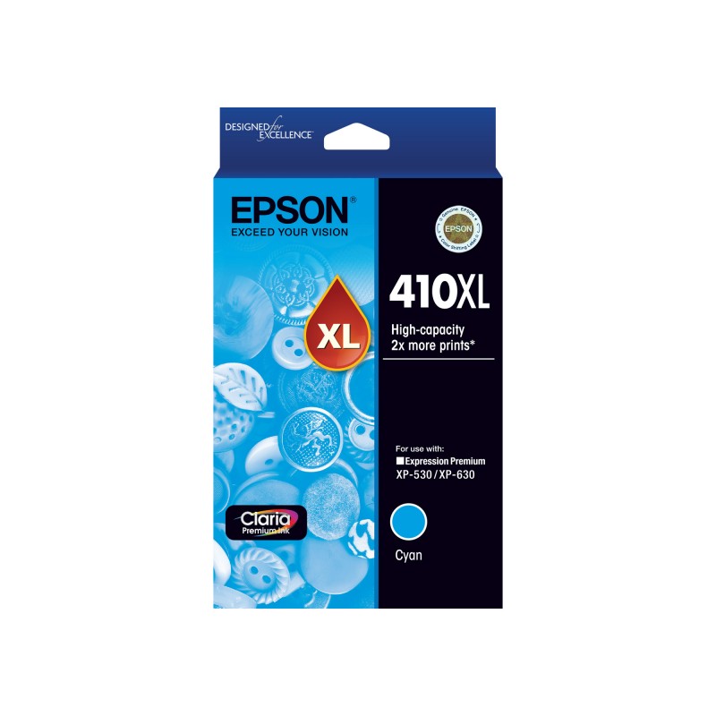 Epson 410XL Cyan Ink Cart