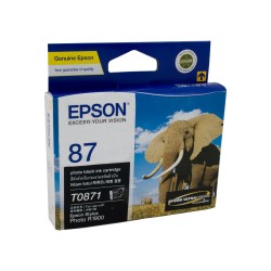 Epson T0871 Ph Black Ink Cart