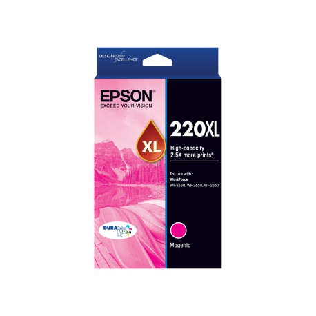 Epson 220XL Magenta Ink Cart