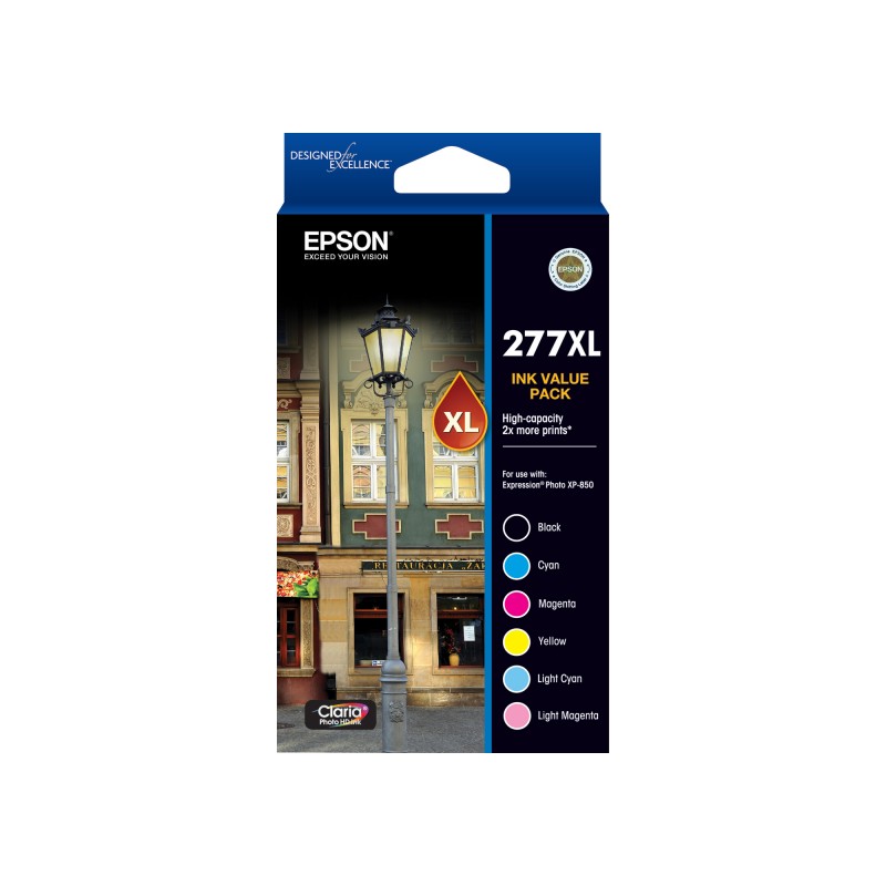 Epson 277XL 6 Ink Value Pack