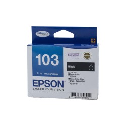 Epson 103 EHY Black Ink Cart