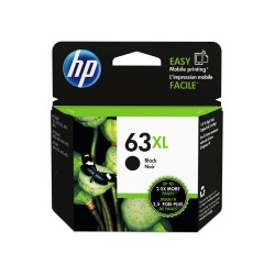 HP #63XL Black Ink F6U64AA
