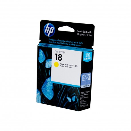 HP #18 Yellow Ink Cart C4939A