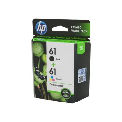 HP #61 Black & Colour Ink Pack