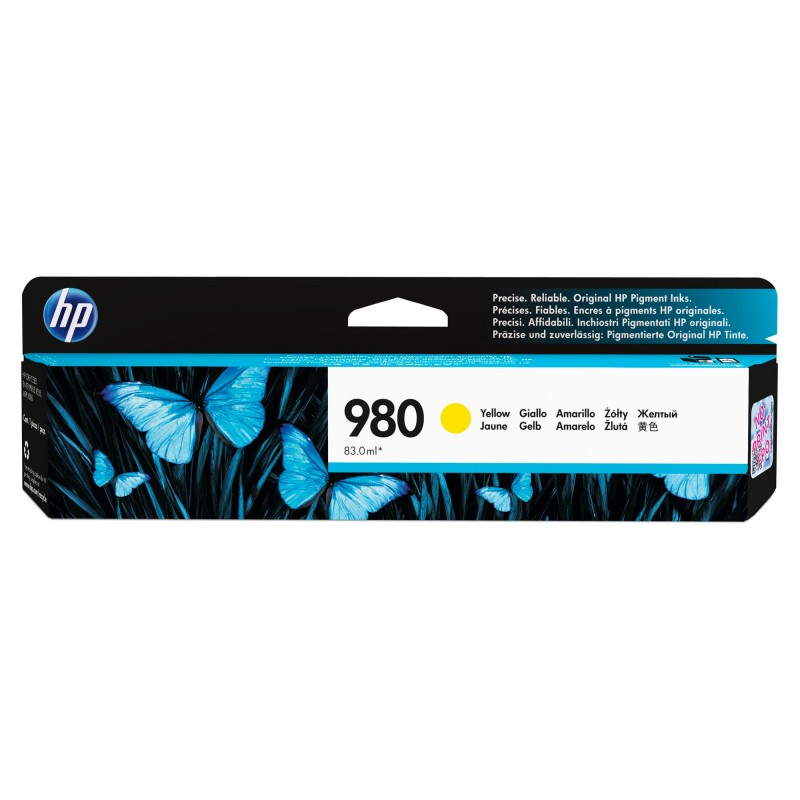 HP #980 Yellow Ink Cart D8J09A
