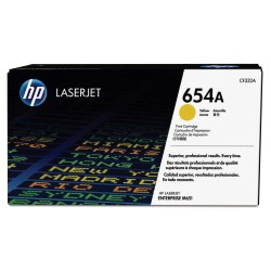 HP #654A Yellow Toner CF332A