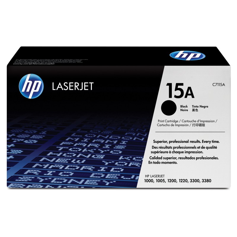 HP #15A Black Toner C7115A