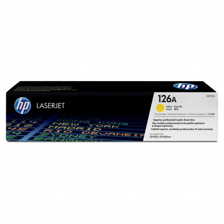 HP #126A Yellow Toner CE312A
