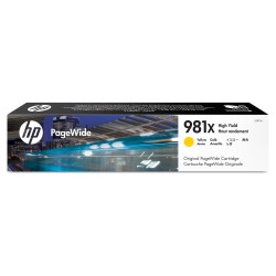 HP #981X Yell Ink Cart L0R11A