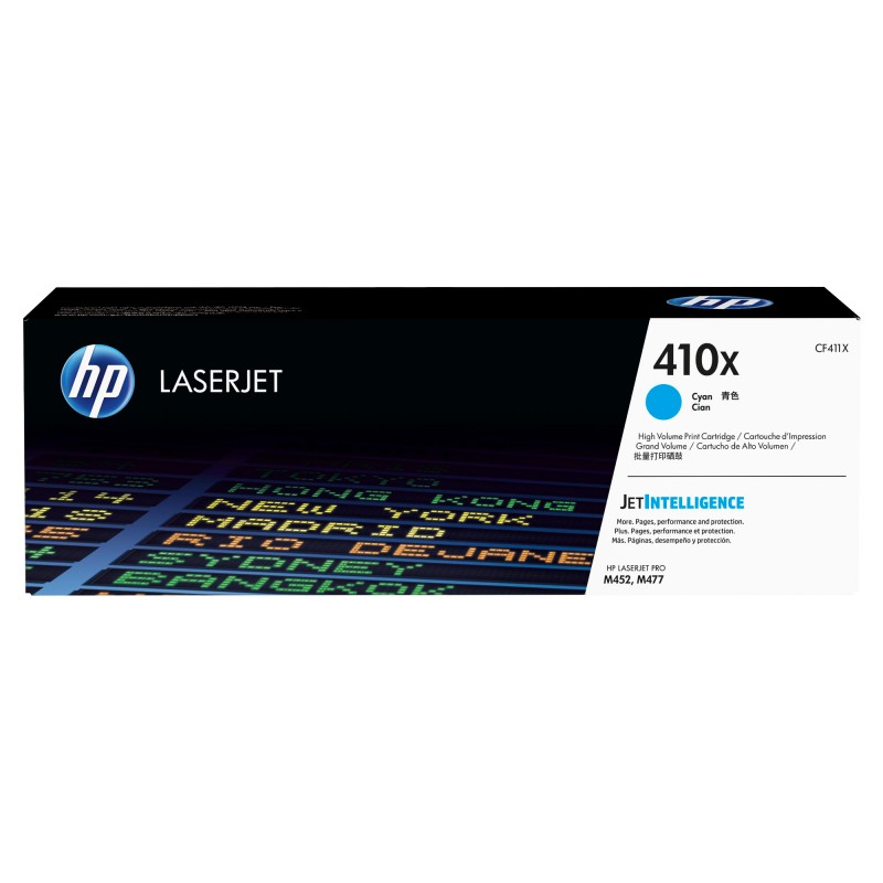 HP #410X Cyan Toner CF411X