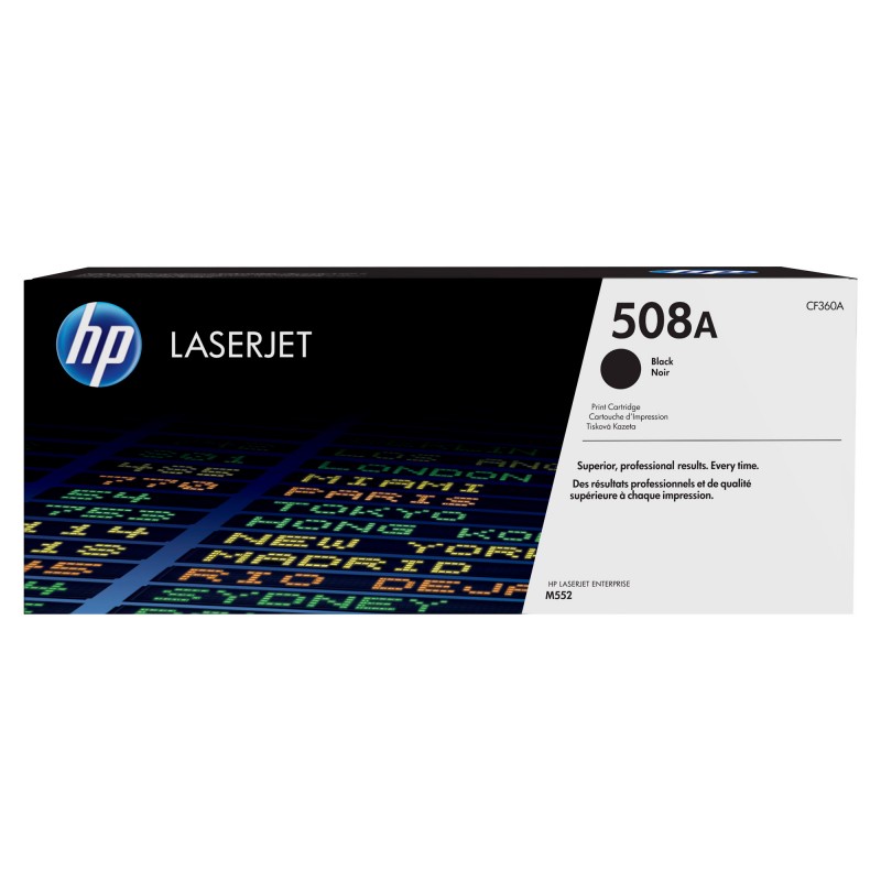HP #508A Black Toner CF360A