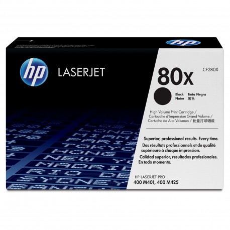 HP #80X Black Toner CF280X