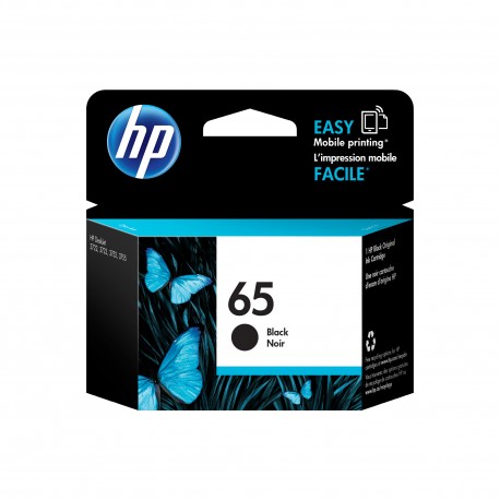 HP #65 Black Ink N9K02AA