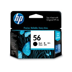 HP #56 Black Ink Cart C6656AA