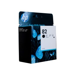 HP #82 Black Ink Cart CH565A