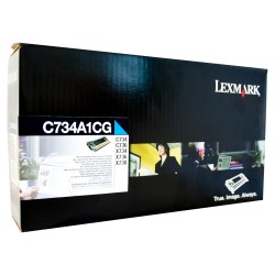 Lexm C734 Cyan Toner Cart