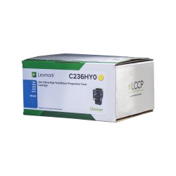 Lexm C2360Y0 Yellow Toner