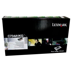 Lexm C734 Black Toner Cart