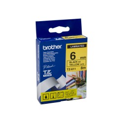 Brother TZe611 Labelling Tape
