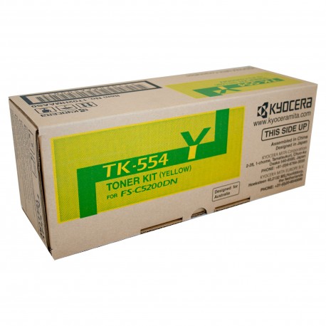 Kyocera TK554 Yellow Toner