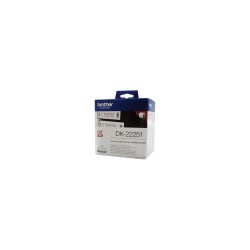Brother DK22251 White Roll
