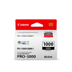 Canon PFI1000 Mat Blk Ink Cart