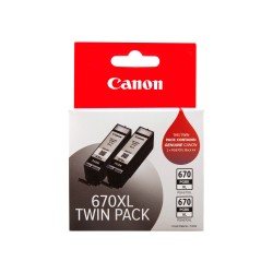 Canon PGI670XL Blk Ink Twin Pk