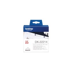 Brother DK22214 White Roll