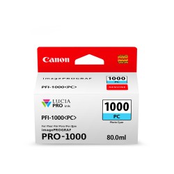 Canon PFI1000 Ph Cyan Ink Cart