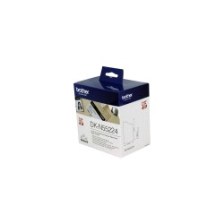 Brother DKN55224 White Roll
